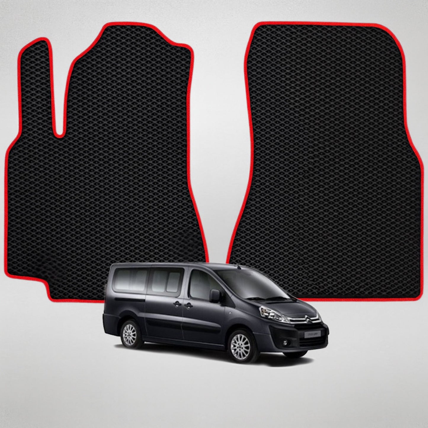 Килимки ЕВА для Citroen Jumpy II gen Мінівен (з 2007)
