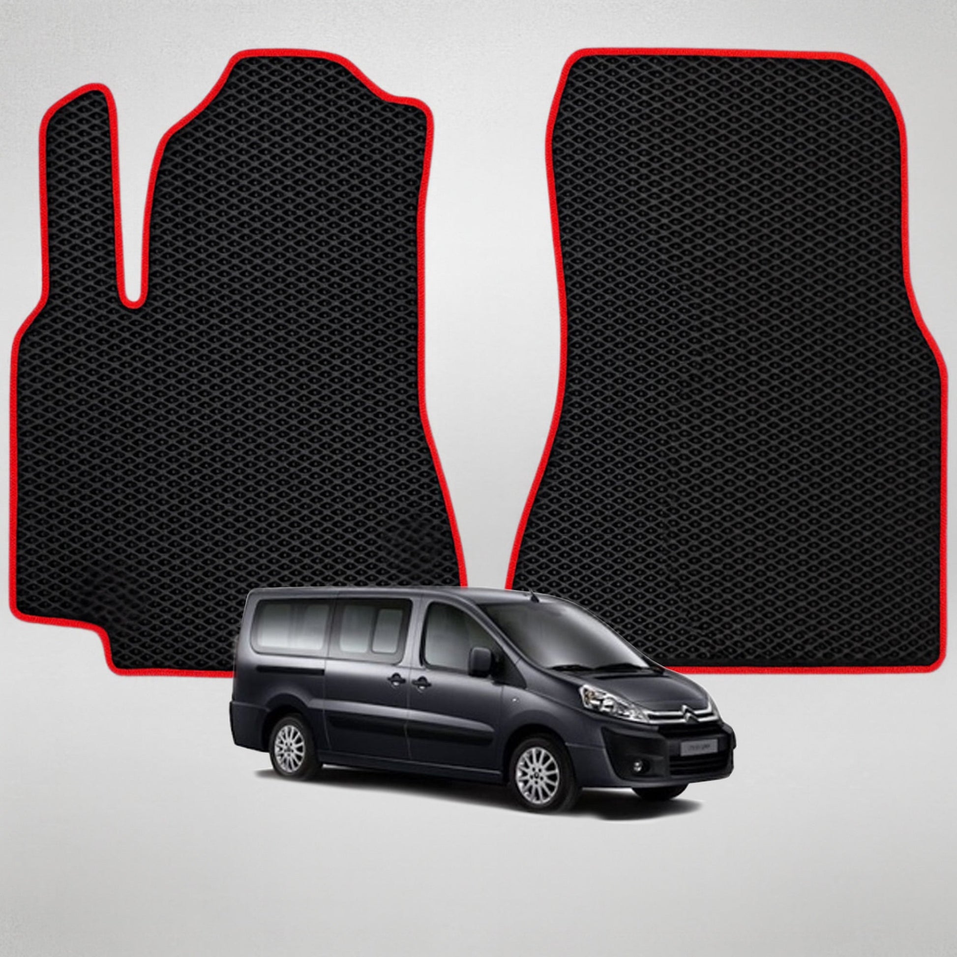 Килимки ЕВА для Citroen Jumpy II gen Мінівен (з 2007)
