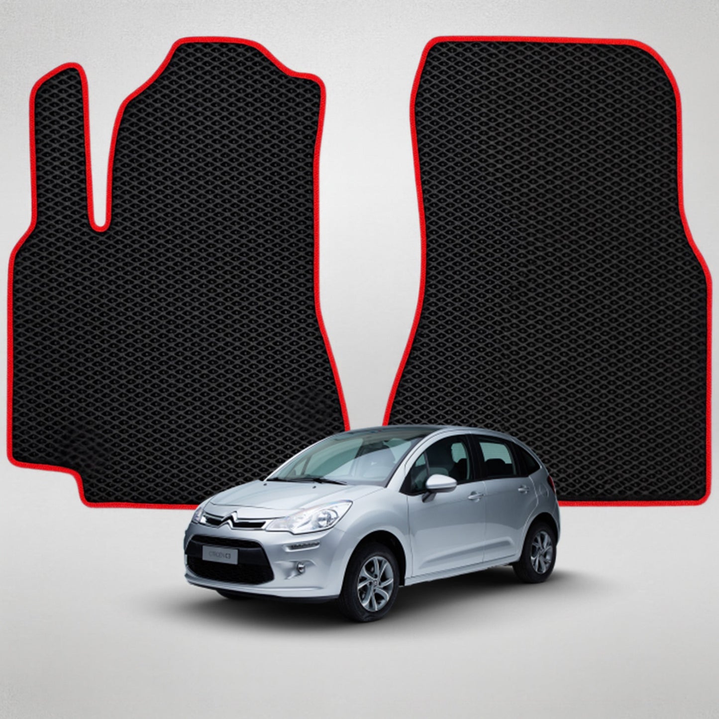 Килимки ЕВА для Citroen C3 II gen Хетчбек (з 2009 до 2016)