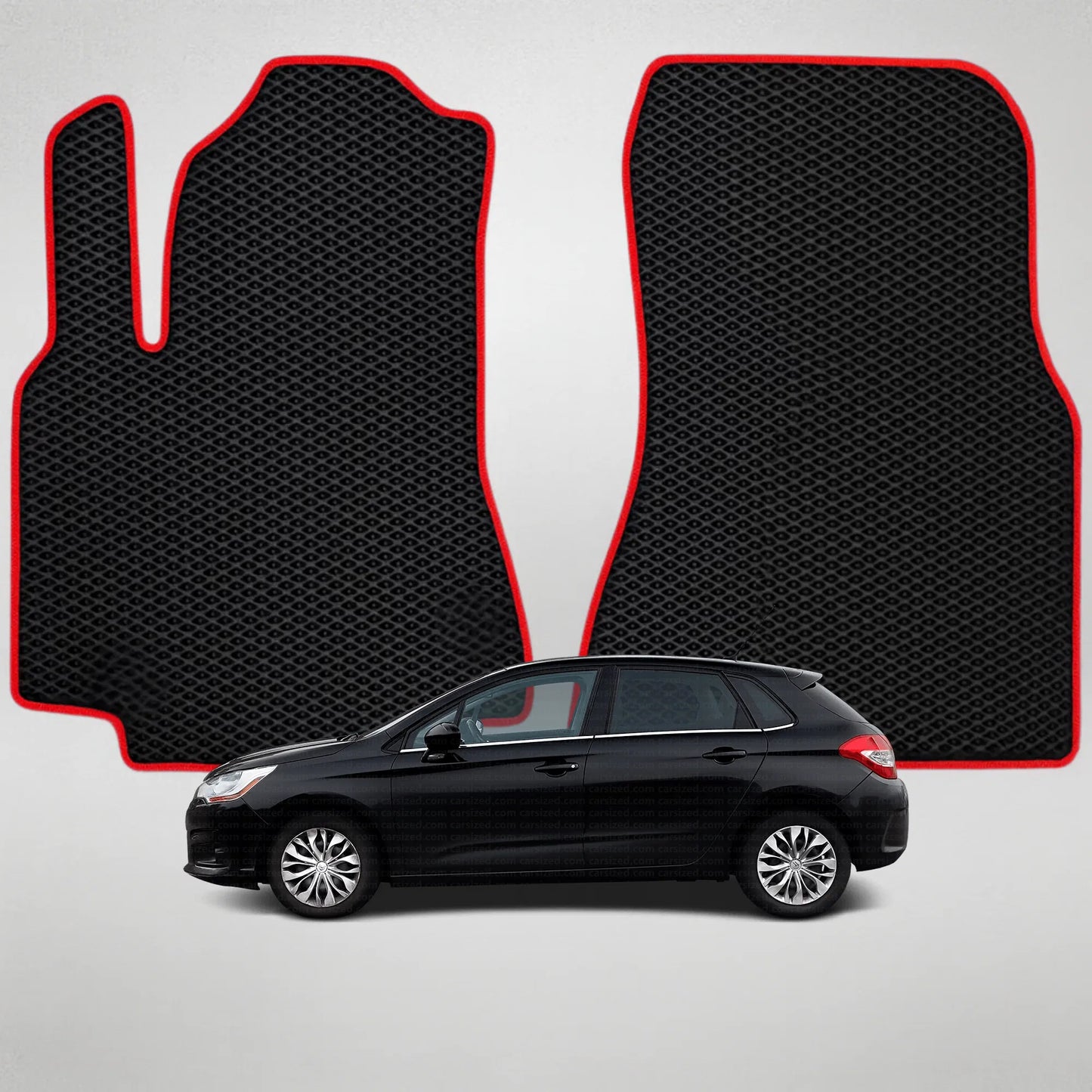 Килимки ЕВА для Citroen C4 II gen Хетчбек (з 2010 до 2018)